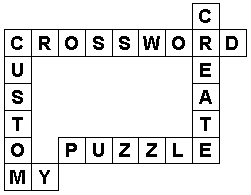 Crossword Puzzles Maker on Crossword Puzzle