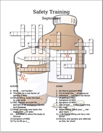 safety training puzzle